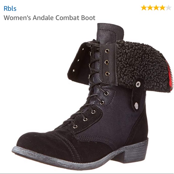 R.B.L.S Black Boots - Picture 1 of 8